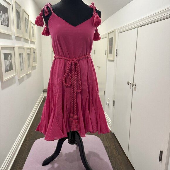 Rhode Hot Pink Casey Mini Dress Size XS- worn once - Picture 6 of 8